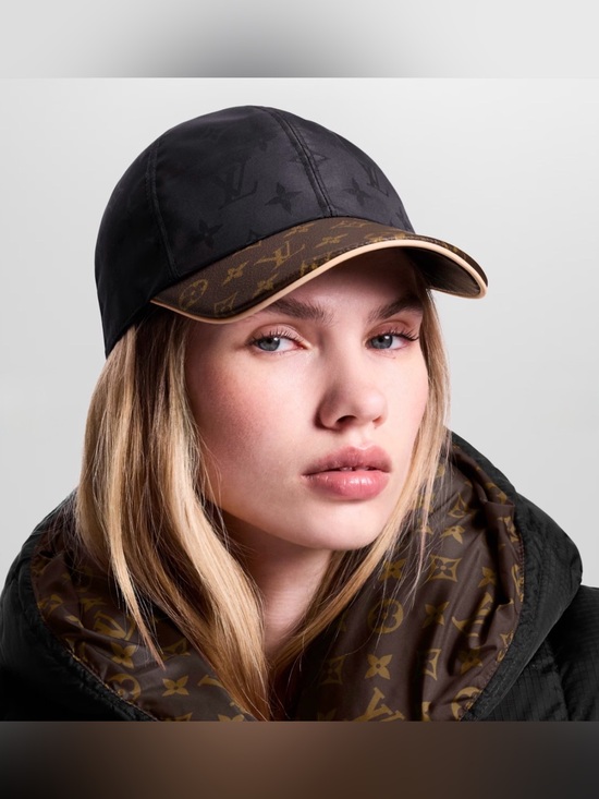 Louis Vuitton Accessories - Louis Vuitton Black & Brown Monogram Get Ready Baseball Cap, L